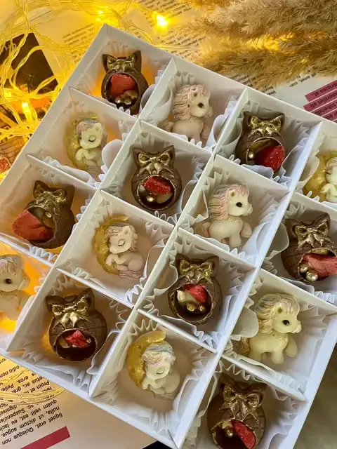 Шоколадные фигурки, 4 шт. фото 2